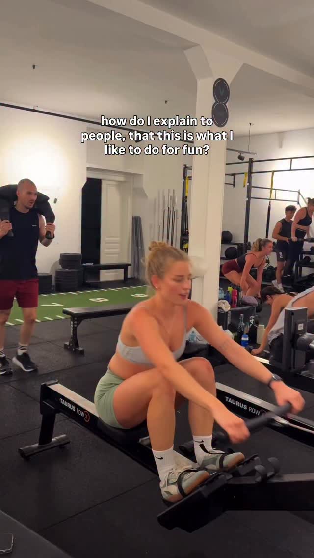 hyrox workouts are the new selfcare 🤭