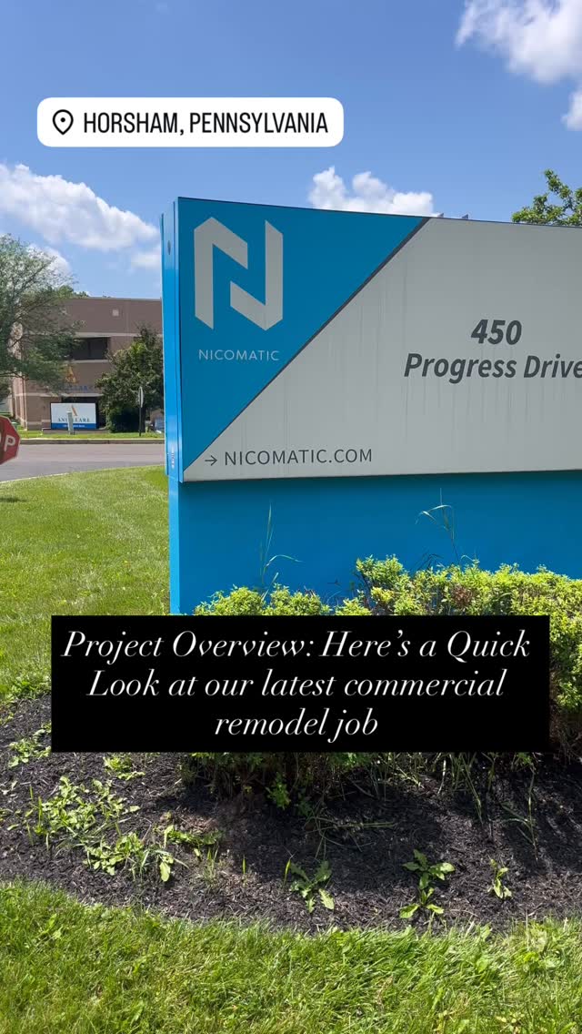Here’s a quick overview of a commercial job we completed in Horsham, PA. This involved a renovation/remodel for Nicomatic, a global electronic equipment parts supplier.
#construction #generalcontractor #builder #remodeling #commercialconstruction