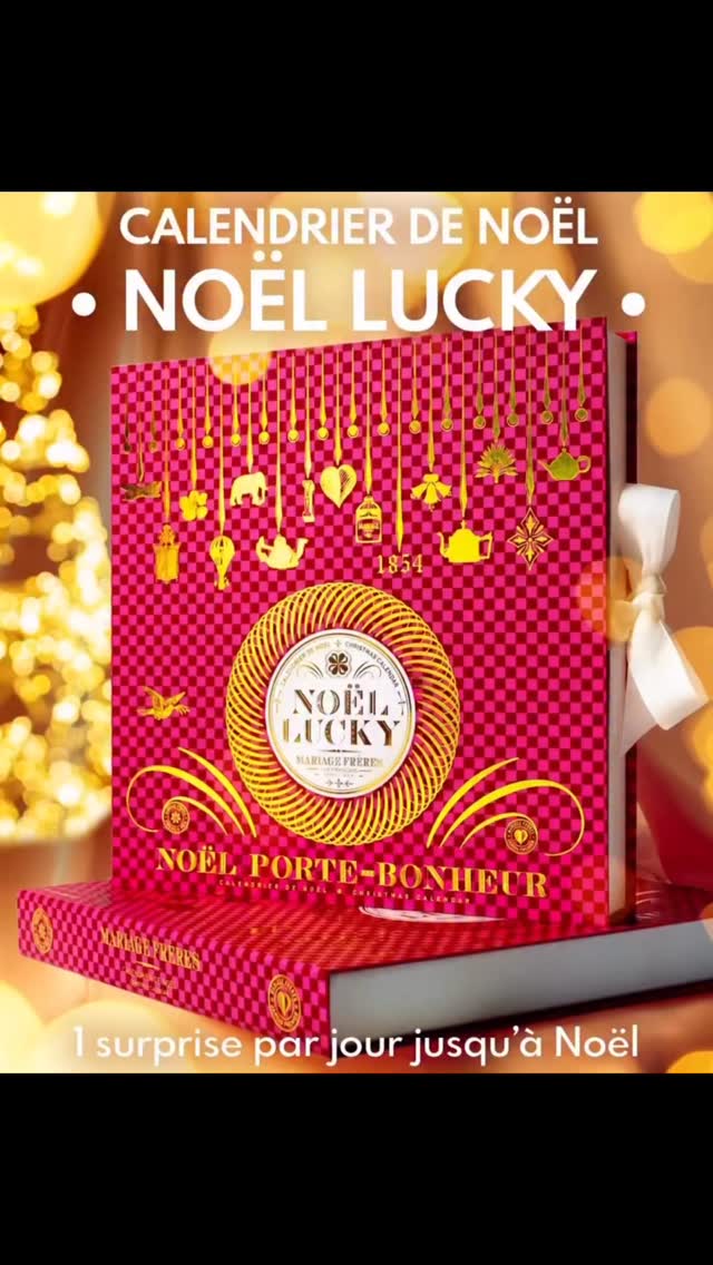 Le calendrier ‘Noël Lucky’, habillé d’un damier en camaïeu de rose et décoré de charms dorés, abrite 25 surprises à découvrir de jour en jour.
Chaque numéro inscrit sur les boîtes argentées est un porte-bonheur qui révèle des compositions inédites et des crus extraordinaires jusqu’au 25 décembre, matin de Noël, pour l’ultime merveilleuse surprise.