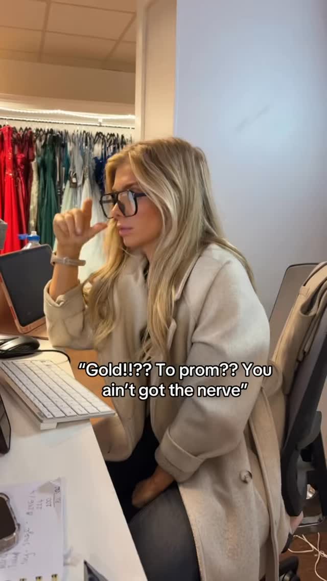 Gold?! The MOST requested colour at the moment 🌟
Would you dare? We would! 🥹
#prom #prom2026 #promdresses