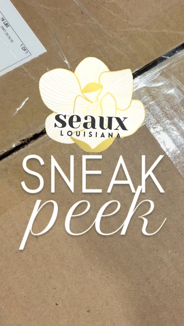 We’re going to be SEAUX cute for Mardi Gras!
@seauxlouisiana Louisiana Mardi Gras Collection is loading… Stay tuned for the reveal. 💜💛💚
#sneakpeek #seauxlouisiana #mardigras #louisianalove #louisianalife #louisianastyle #creole #cajun #smallbuisness #mardigrasparade #mardigrasvibes #louisinaculture #mardigrasstyle