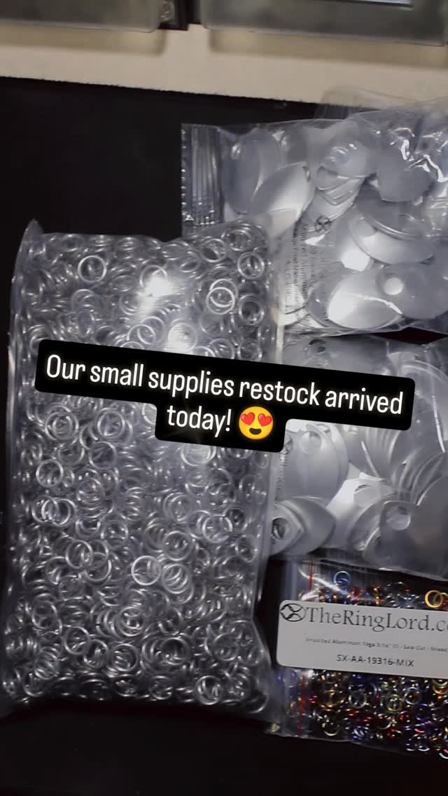 Delivery day is always great! 😁🗡️
We'll be re-stocking the jewellery & armour items that we recently sold, so expect updates on the website over the next few weeks.
#apparitionatelier #handcrafted #modernmedieval #gothicjewellery #alternativejewellery #fantasyjewellery #designerjewellery #medievaljewellery #scalemaillejewellery #chainmaille #jewellery #chainmail #scalemail #chainmaillejewellery #scalemaille #chainmailleartist #capetown