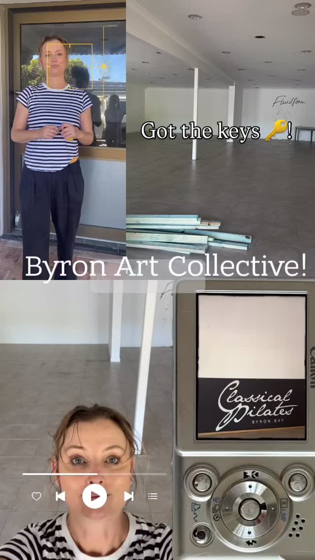 Today feels like a big day. It’s the day I got the keys for my very own art gallery! This has been an idea seeded in my mind for quite some time. It was one I thought not possible, until I suddenly saw this space and knew it was to be mine. Since then I’ve worked harder than I have in years. Up until late at night, organizing the multiple logistics that it’s taken to bring this dream to life. I’ve curated the most amazing group of female artists to display their art on these walls, alongside mine. I’ve been so bursting with ideas I can hardly sleep at night. And now it’s official. I’m a gallery owner! Now I have two weeks to bring this space to its full potential and fill it with beauty. My work has only just begun. I hope you follow my progress and even come to our Christmas inauguration party on December 13th! In the meantime please do follow @byron_art_collective_ for more of this adventure 🙏🩷🙏