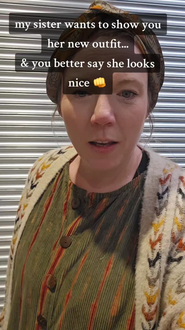 My sister wants to show you her new outfit... you better say she looks nice 👊
Wanderess skirt, one size WITH POCKETS is available here...www.peachypearclothing.co.uk under catergory 'Moon & Moss'
Aggressive sister is wearing our new jumpsuit in Forest Floor - also available on the website!
Have a great Tuesday folks 🙌
#mysister #boho #bohoskirt #sizeinclusive #funnyreels #peachypearclothing #funnyvideos😂