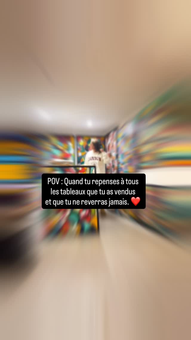 🎨 Quand tu repenses à tous les tableaux que tu as vendus et que tu ne reverras jamais. ❤️
#atelierdartiste #artistepeintre #maviedartiste
#50nuancesdemarguerite #maguyvaz