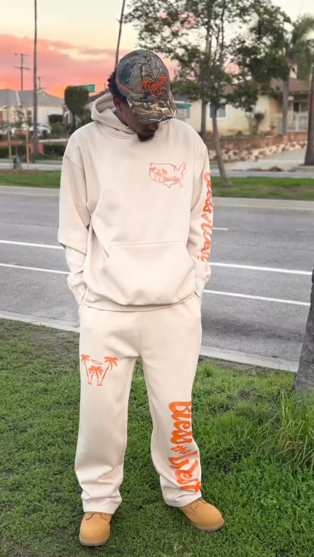 Bless the West… if you know you know “We the People .“
All eyes on us! Been praying for the world now it’s our time.
United we stand, divided we fall I heard them say. Blessings over curses. #blessthewest #streetbrand #clothingbrand #westcoaststreetwear #hoodies #sweatpants #snapback