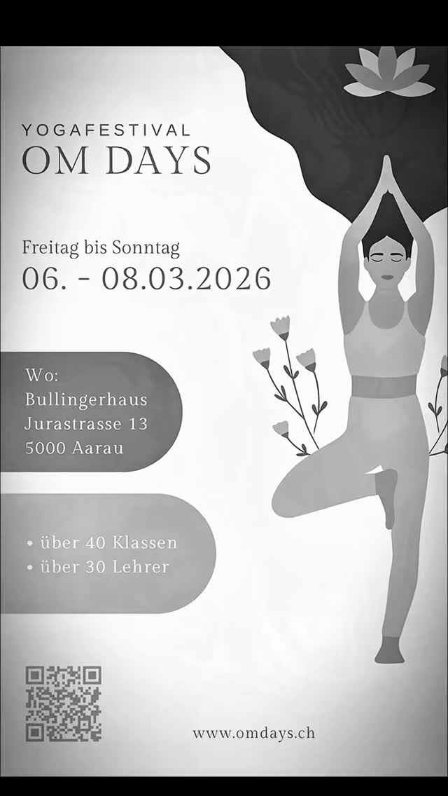 II B L A C K M O N T H II
.
Bei uns gibt es keinen Black Friday, dafür einen Black Month.
.
Vom 1. bis 30. November 2025 kannst du dir den Super Early Bird sichern für ein Weekend Ticket zum absoluten Bestpreis von CHF 285.-. Danach gehts wieder bergauf 😉.
.
Was wartest du also noch? Gleich bestellen im Link in der Bio.
.
.
#yoga #yogafestival #bestprice #blackfriday #blackmonth