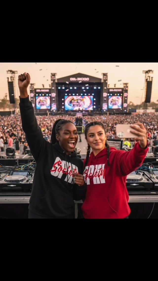👑 Queens of the Decks: Shouting out Female DJs!
From the first block parties in hip-hop history, female DJs have been essential, defining the culture and mastering the craft. They are the pioneers, the innovators, and the ones who continue to push the boundaries of the 1s and 2s.
A huge salute to every woman who has commanded the booth, dropped classic breaks, and made the crowd jump.
Your skill is undeniable, and your contribution is legendary.
#femaledj #womeninhiphop #turntablist #spinsocietydjapparel #djlife #pioneers