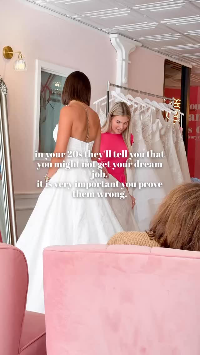 We’re Hiring!! 🥂✨
Ivory Rose has been GROWING and we are SO EXCITED to be adding one more bridal stylist and one more bridal assistant to our team!
Looking for a job where you LOVE going to work? Where you get to celebrate LOVE STORIES every single day? You have found the place!! 🥰
Interested? Send us your resume and a cover letter to info@ivoryrosebridalboutique.com and we will be in touch!!
#weddingdressshopping #ivoryrosebridalboutique #wisconsinbride #weddingdress #2026bride #wibride #2027bride #ivoryrosebride #bridalboutique #bridetobe #bridalstylist #bridalassistant