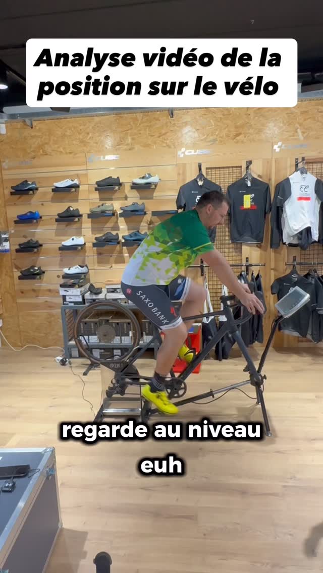 🎥 Petit extrait où on montre la position au cycliste
et où on enregistre son pédalage pour l’analyse 🚴♂️🔧
#bikefit #bikefitting