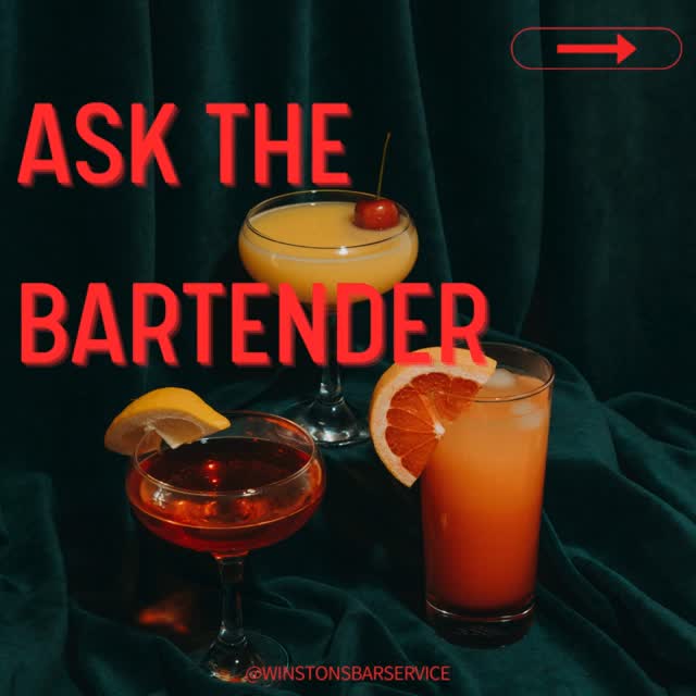 You asked, we answered. Our Ask the Bartender carousel gives you a quick look at how Winston’s brings a full premium bar experience to any venue, any style, any event.
Ready to elevate your celebration?
👉 Click the link in our bio for more info!
#WinstonsBarService #EventTips #BarService #MobileBarExperience #WeddingPlanning #CustomCocktails #DrinkInspo #EventIdeas #MichiganWeddings #EventVendors #MocktailsAndMore