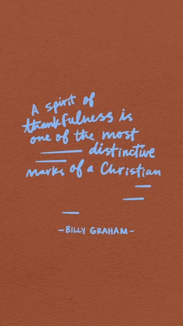 What are you thankful for in this season?