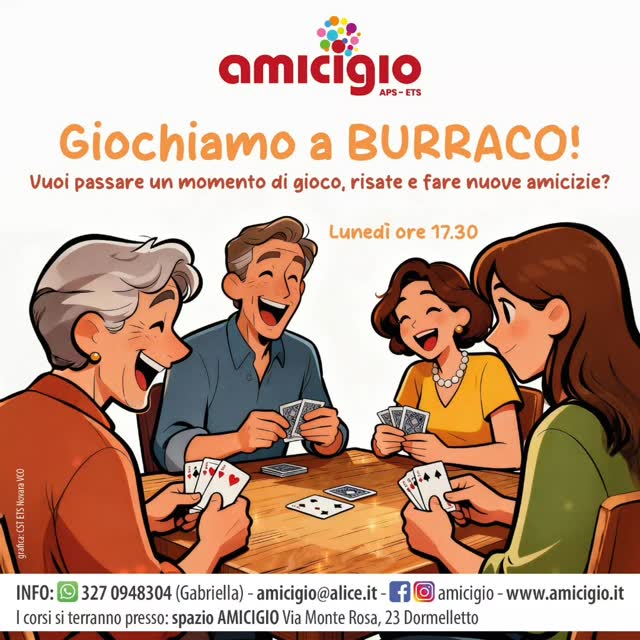 SPAZIO AMICIGIO Via Monte Rosa 23 Dormelletto
Info whatsApp 327 094 8304
#spazioamicigio
#inclusione
#divertimento #associazioneluce
#inclusione #comeunamatrioska #loveamicigio
#dormelletto
#rinnovare
#inclusione #scopertadelnuovo #noncambiaremai #sostieniamicigio #belloesserediversi #amicigioforall #cstnovaravco
#noparents #vitaindipendente #amicigiodormelletto
#creativitàancheperilsociale #ilovedormelletto