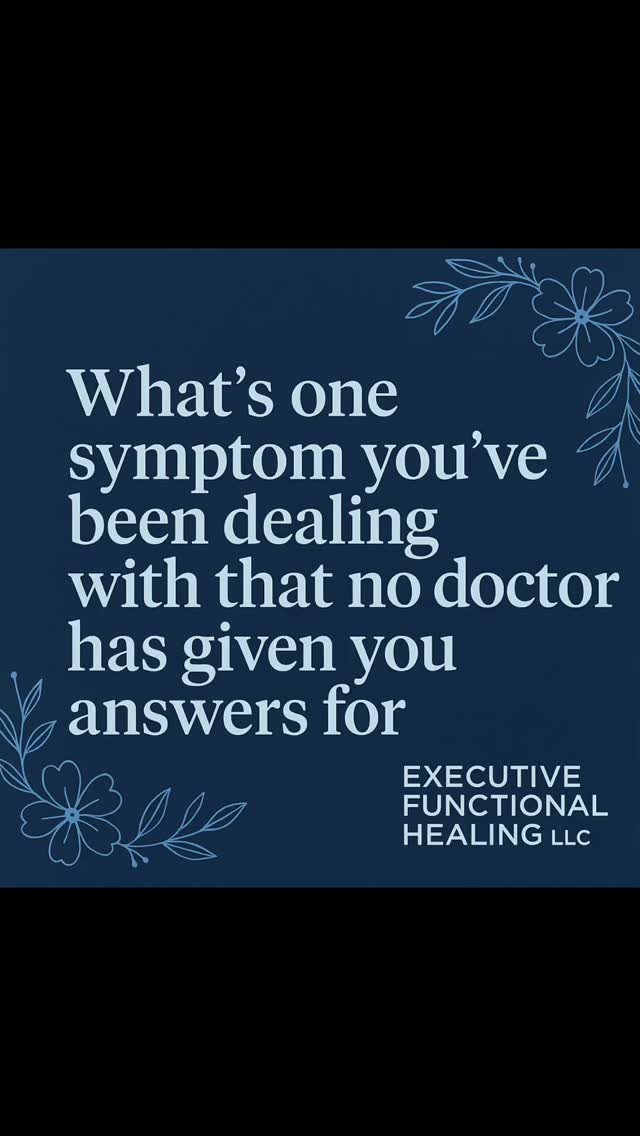 So many people are walking around with symptoms that no doctor has ever explained.
Your body speaks.
It’s time someone listens.
What’s the ONE symptom you’ve been dealing with that no doctor has ever given you answers for?
Comment below. I read every single one.
#executivefunctionalhealing #holistichealingcommunity #rootcausehealth #gutandhormones #functionalwellnesscoach #holisticlivingtips #mindbodyhealing #dfwhealth #healyourbodynaturally #wellnessthatworks #healthtruths #listen_to_your_body #chronicfatiguehelp #anxietyandgut #autoimmuneconnection