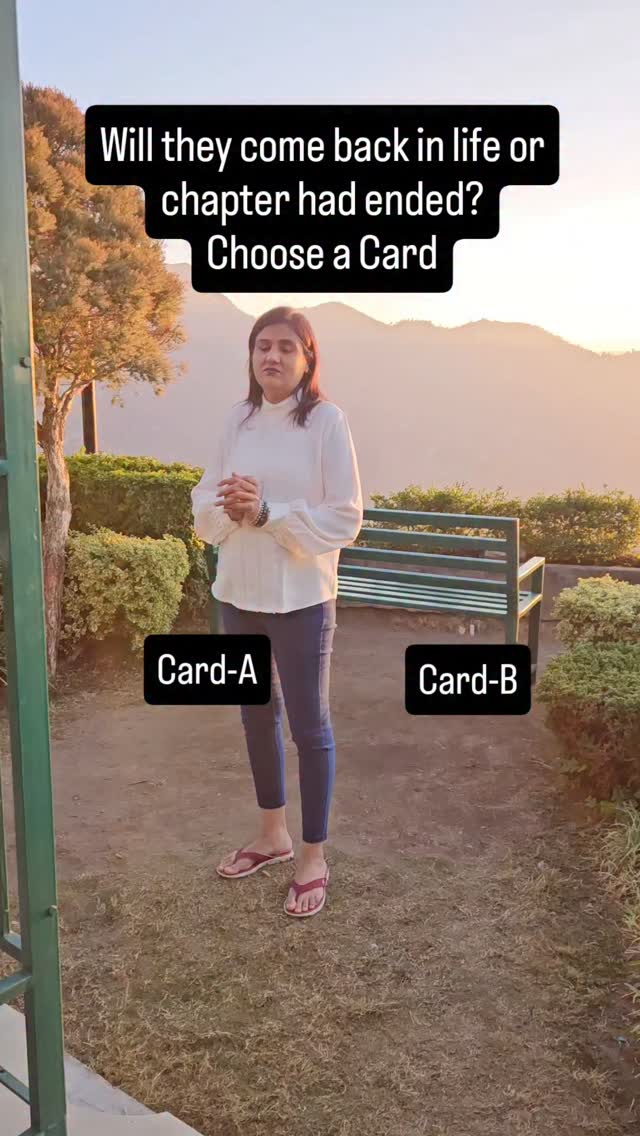 “Will they come back into your life, or is this chapter truly over? When emotions stay unfinished and the mind feels stuck, the universe sends subtle signs guiding you toward clarity. If you’re caught between hope and closure, the cards can reveal the truth you’re seeking.
Get a deep, intuitive tarot reading to know what destiny holds for your connection.
DM Acharya Neeta Sharma for your personalised guidance.”
#tarotreading #relationshipguidance #lovequestions #tarotanswers #spiritualguidance #intuition #energyreading #healingjourney #tarothealer #vastuconsultant #numerology #reikihealing #astrologyreadings #cordcutting #AcharyaNeetaSharma