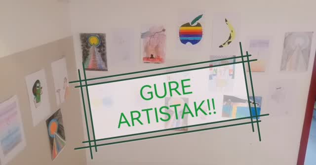 🎭🎭🎨🖌️ Gure artistak!!!! 🎭🎨🖌️🎭