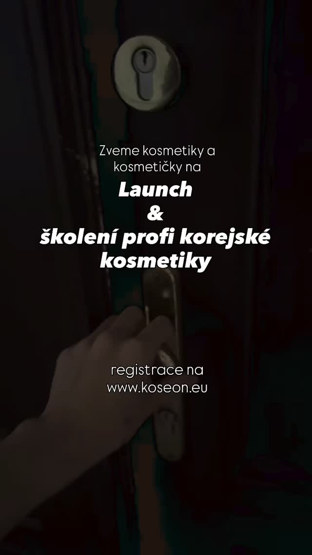 29.11.2025 si rozhodně nenechte ujít launch naší distributorské značky Koseon a produktové školení rovnou 4 značek 🇰🇷 korejské kosmetiky s výhradní distribucí v České republice.
Po celý den bohatý Asian Fusion catering, tak snad vám chuťové buňky umožní se soustředit na prezentaci 😅
Samozřejmostí je goodie bag s produkty na vyzkoušení a co kdo sem tam vyhraje při aktivitách, to si může doma taky vystavit na poličku :))
Neváhejte s registrací, máme omezená místa 🩵
Školení a celá akce je určena pouze pro odborníky profesionály.