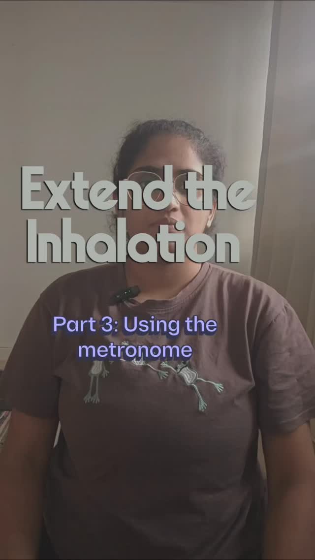 Part 3- Using a METRONOME.
This video describes a simple method of keeping track of the pace of your Inhalation. As one of the ways of tracking breath and improving it is by using a metronome which could be an internal or external one. Modifying different aspects of breathing to improve it is not a new practice but is an effective way to break it up into parts, work on each part and then combine them into a more sustainable breathing practice.
➡️➡️➡️DISCLAIMER:
If you have an internal cueing system that works for you, you can follow the same method of keeping track just without the app. There is no definitive requirement as such to have the support of an app. It is just a useful tool to apply to the practice.
💡This app is used for music, I use the simple dial, clicks per beat and beats per bar to play around with how long I can extend my breath. I keep track of it every time I practice to know where to start from for my next practice.
💡Use this app as needed. Play with the timings and explore what pace works for you.
Hope this was helpful 😻
{Breath, breathing practice, pranayama, yoga, yoga practice, natural anxiety support, breathing for anxiety, breathing for sleep, deep sleep support, menopause, perimenopause, stress reliever, metronome}
#yogatherapy #movementeducation #breath #womenshealthuk #breathing #breathingforanxiety #somaticawareness #anxietyrelief #stressrelief #painrelieftherapy #yoga #pranayama