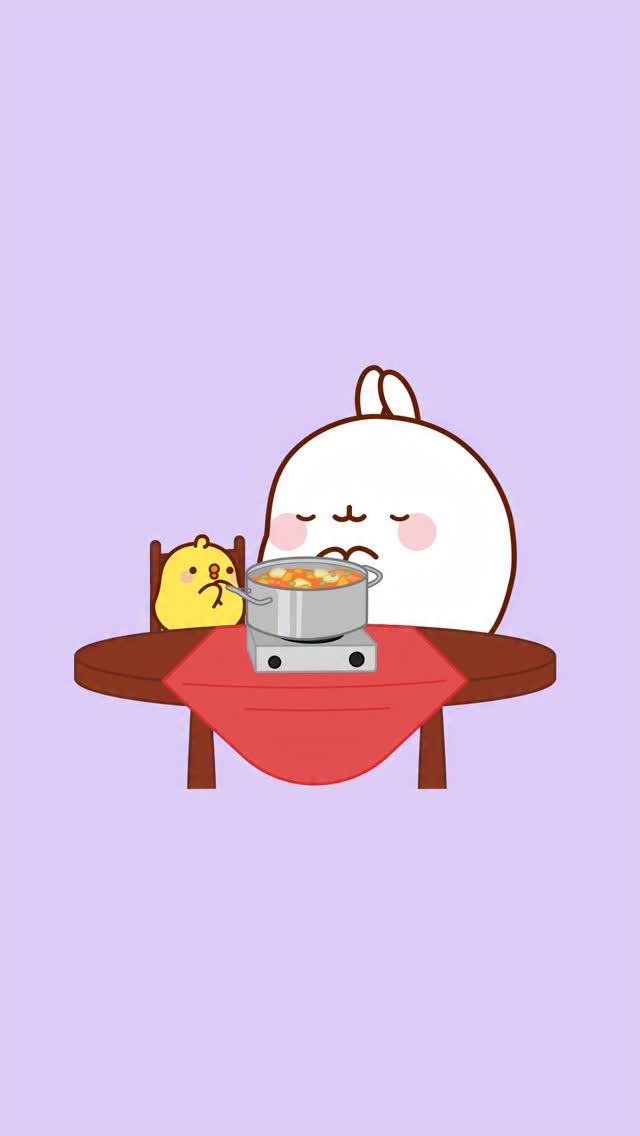 Sometimes we just need love to make delicious foodโฆ or good ingredients ๐ฑ
Watch Molang and Piu Piu eat random food on YouTube, link in bio! ๐