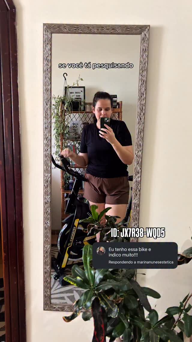 Já fica a dica pra quem tá pesquisando para comprar uma bike ergométrica spinning como a minha. 🚴🏻♀️
#bicicletaergométrica #treinoemcasa #bicicletaspinning #rbfitness #emagrecimentosaudavel
