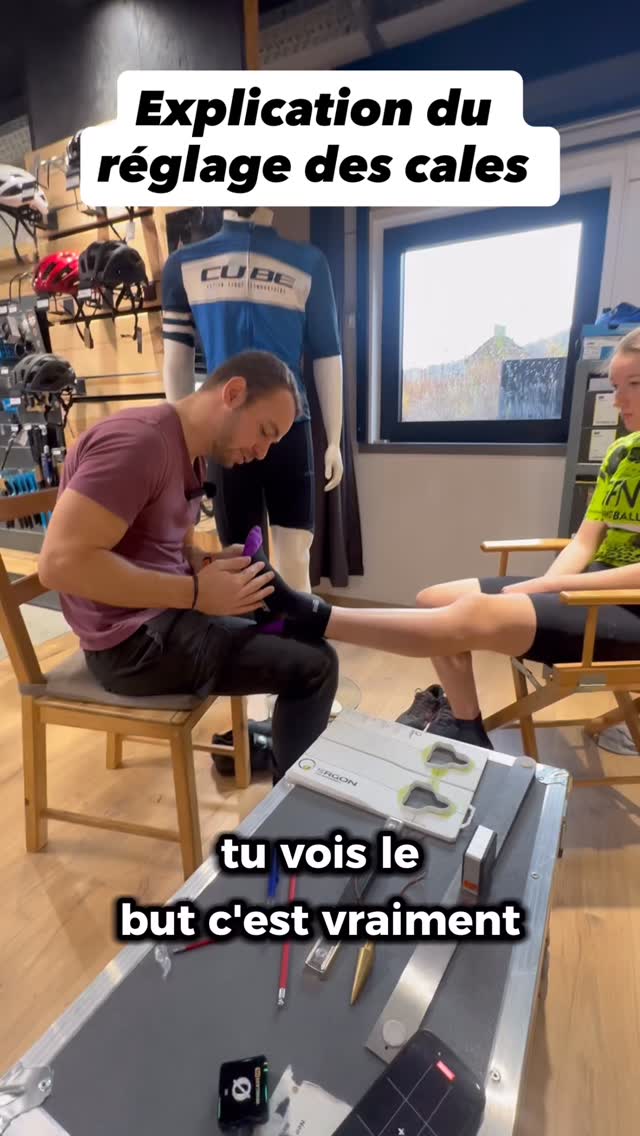 🔧 Petit extrait de ma discussion avec une cliente sur le réglage des cales 👣
Juste quelques notions essentielles pour mieux comprendre l’importance d’un bon placement.
#analyseposturale #bikefit #bikefitting