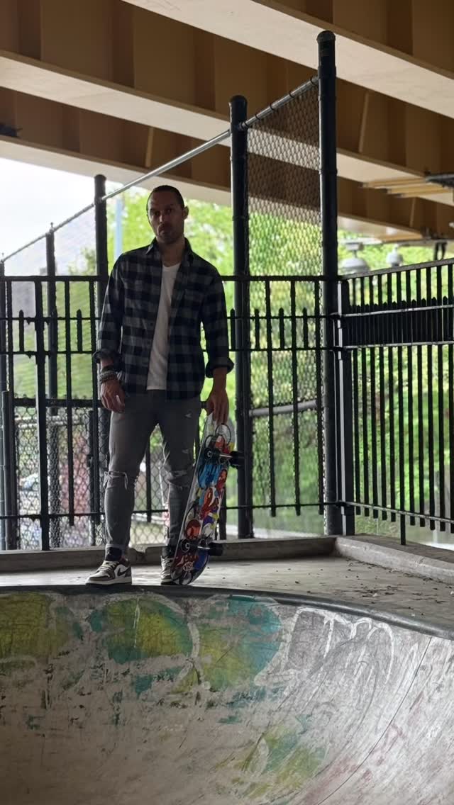 Whether it’s on wheels or on a wall, my first skateboard still brings the same rush.
Full circle in the best way.