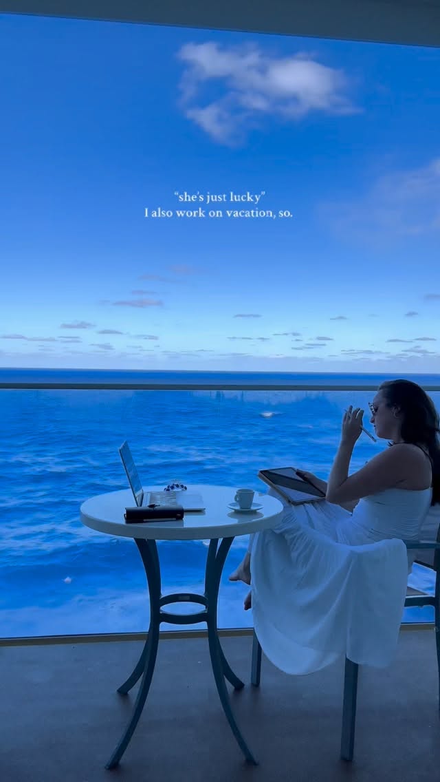 certified workaholic ;)
#tiktok #cruiseship #travelgram #workaholic #actor #vacation #businessowner