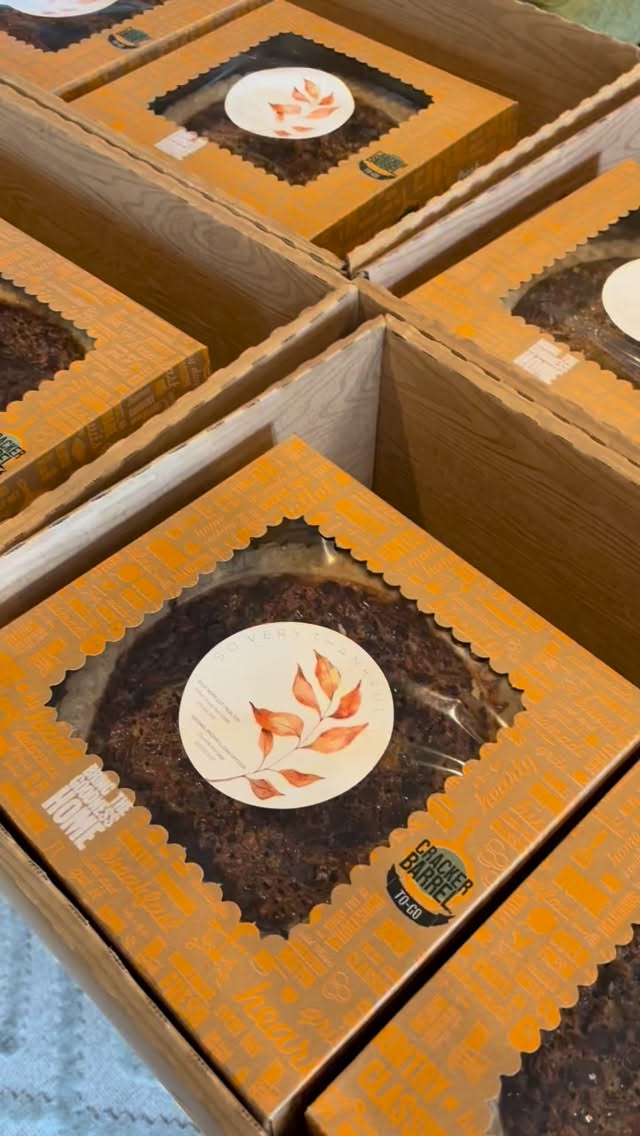 🥧 It’s Pie Day! 🥧
Today kicks off my annual Thanksgiving pie delivery, and I’m so excited to be delivering 65 pies to my incredible clients and biggest supporters. 💛
I’m endlessly grateful for another amazing year in real estate — none of this happens without your trust, referrals, and encouragement. Working with you is truly the greatest gift. 🙏🏽✨
A huge thank-you to Michael Brown with Churchill Mortgage for partnering with me again this year and helping make this pie tradition possible. Your support means so much!
Wishing you all a warm, joyful, and delicious Thanksgiving week. 🦃🥧
#nashvillehomesforsale #nashvillehomes #nashvillerealtor