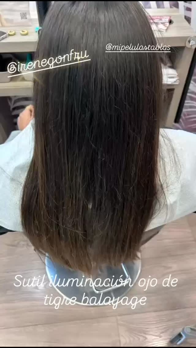 Realizado por @irenegonfru ##colorrometria #lastablas #peluqueria #mipelulastablas #lorealpro #shwarzkopfprofessional #shwarzkopf #balayageartists #contouring #ojodetigrebalayage