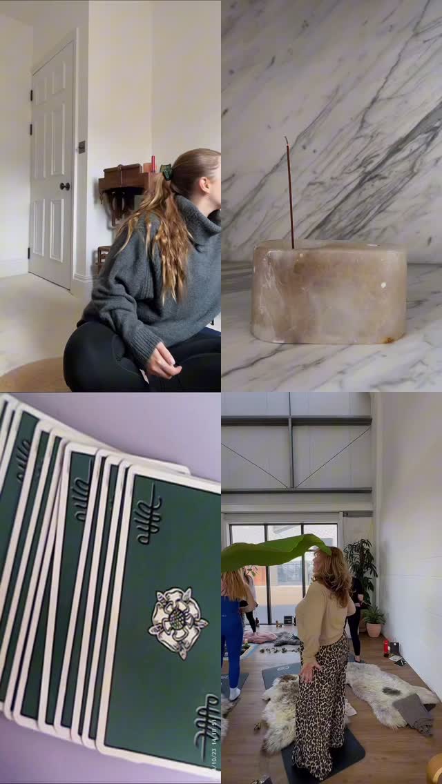 the current routine rotation ✨
for anyone feeling a call to dive deeper into their own wellbeing practices (whatever that may be!), I’ve been hearing the same call myself
lately I’ve had an even stronger pull to pick up the tarot cards and to get on the yoga mat…
it doesn’t really surprise me, because not only are we entering the season of winter - asking for even more inner exploration - but we’re also in the phase of the Dark Moon: the time during the moon’s cycle where it holds that final slice of light before the New Moon greets us again.
I was watching @theskycircle’s LIVE yesterday with their brief mentioning of this moon phase, and realised we don’t give it as much attention as we perhaps should.
we get all excited about the New Moon coming in: a time for us to set our intentions for the next cycle. don’t get me wrong, the motivation for a new goal is always fun, but the Dark Moon teaches us to reflect on the cycle that’s coming to an end, and I think that may be even more important.
🤍 what did we hope for in this last cycle?
🤍 what went well?
🤍 what didn’t go as planned?
🤍 what are we grateful for?
🤍 which shadow aspects seem to keep returning to say hello?
🤍 where can we give ourselves more grace as we step into the next cycle?
🤍 what can we do differently?
it may sound like your average organisation planner, but I’ve found that planners tend to focus solely on the ‘to-do’ list with an angle of only gaining.
when we align with the moon, it allows us to align equally with what we are calling IN and what we are letting GO.
it’s up for debate, but when we allow ourselves to create emotional & energetic space within us - through releasing what no longer serves - that is the ultimate form of setting yourself up for gain.
you’re freeing up a chair for what you’re calling in 🪑
I’d love to hear what you think! Let me know if you agree
🌀
✨ little update from me ✨ it’s been so exciting to be diving more & more into the practices so close to my heart, and getting the chances to share them with you through readings & classes! thank you all so much 🤍
#DarkMoon #SuccessRoutines #MoonPhase #Manifestation