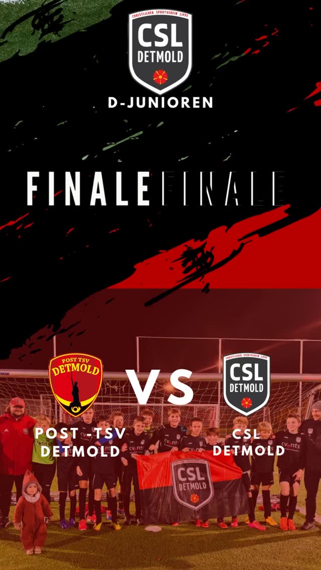 🔥 CSL FAMILY – ES WIRD ERNST! 🔥
Am Samstag steht für unsere D-Junioren etwas Großes an. Ein Spiel, das mehr ist als nur ein Spiel. Ein Moment, in dem Leidenschaft, Teamgeist und unser gemeinsamer Einsatz entscheiden.
Wir wollen die Jungs laut, sichtbar und gemeinsam unterstützen – so, wie es nur die CSL-Community kann. 💪🖤❤️
Kommt vorbei, bringt eure Energie mit und macht diesen Tag zu einem echten Heimspiel.
Jede Stimme zählt. Jede Unterstützung macht einen Unterschied.
📅 15.11.2025
⏰ 10:00 Uhr
📍 Kunstrasenplatz Heidenoldendorf, Niedernfeldweg
Lasst uns gemeinsam Geschichte schreiben.
Bis Samstag!
Euer CSL-Team ⚽🔥
#csl #csldetmold #djunioren #djuniorenfussball #kreispokal #finale #jugendfussball #fussballliebe #teamgeist #einteam