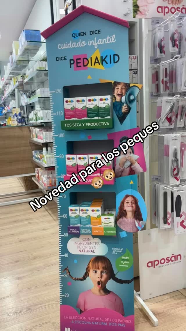 Nueva gama para los más peques pediakid, ¿a qué esperas para probarla? en farmacia Sant Carles te asesoramos en lo que necesites!👩🍼#pediakid #farmacia