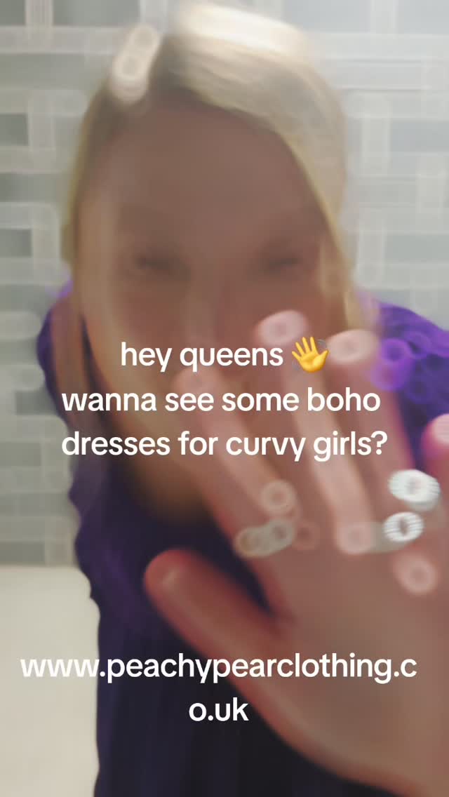 Hey Queens 👋
Wanna see some boho dresses designed to fit and flatter your curves?
From slender womanly shapes to fuller figured goddesses, we've got you covered 🙌
Our dresses are carefully designed, with pockets ofcourse, to take you flawlessly through whatever your week has in store 💅
Check us out here: www.peachypearclothing.co.uk 🍑🍐
#bohoclothing #bohodress #plussizequeen #curvygirl #midsizefashion #allbodiesdeservetofeelamazing #Peachypearclothing