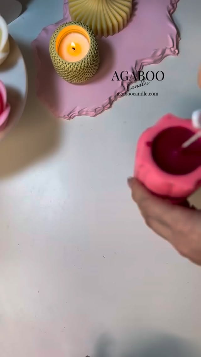Candles, molds, materials are here - agaboocandle.com Worldwide shipping!