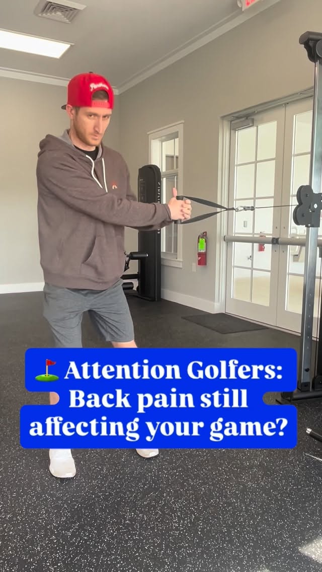 Golfers with back painâstop skipping rotation.
If you avoid it in the gym, your body will steal it on the course⊠and thatâs when the back lights up.
Most places give cookie-cutter âcore work.â
We train the rotation your swing actually needs, and find the root cause so you can swing pain-free again.
DM GOLF to fix your back and your rotation.
#golf #painfreegolf #teetime #backpain #backpainrelief #rehabchiro #chiro #portstlucie