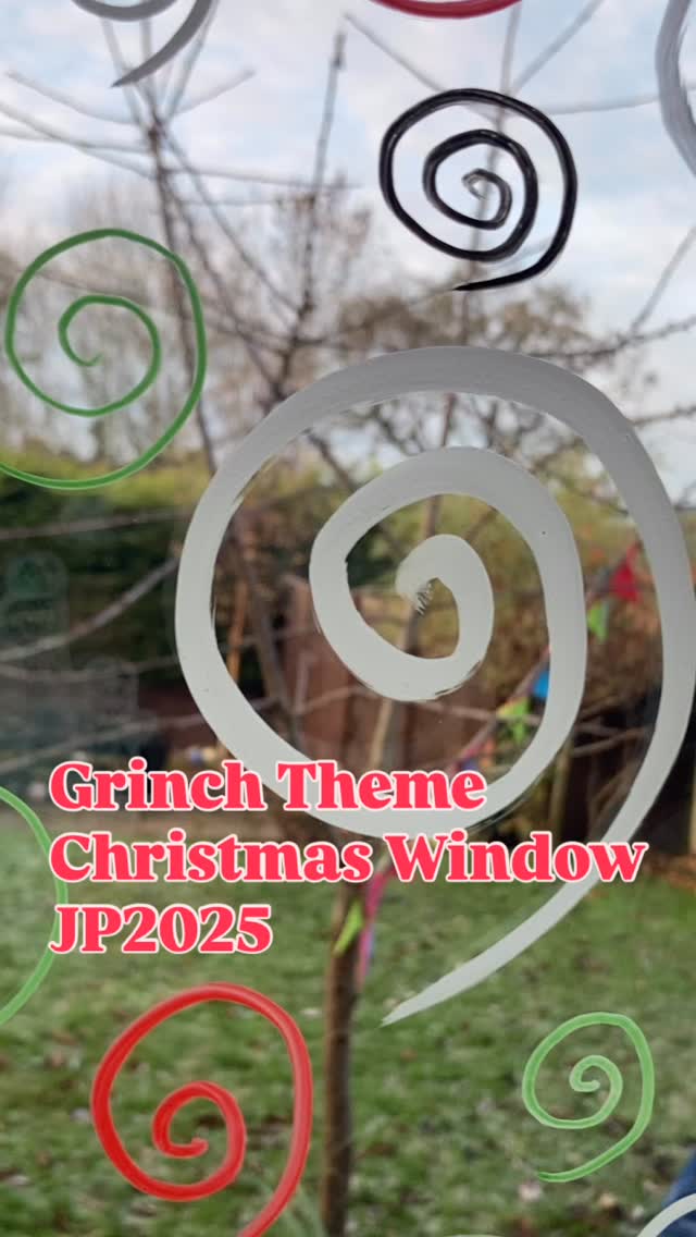Grinch Inspired Christmas Window 2025
Grab some Poscas & have a Giraffe on your window! At home I love Any excuse to be creative so I thought it was time to change the Halloween window! The boys wanted me to design it this year so after some inspiration by @daisy_mae_lee_ventriloquist & @sophie.lewis.716 ….. I bring to you …..
‘Grinchmas2025’
Enjoy designing your windows! I look forward to seeing them.
Follow Your Dreams
JP2025 x
#artist #design #followyourdreams #artlife #grinch