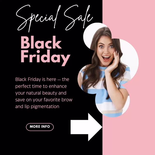 Black Friday at Lux is here ✨
For a limited time, enjoy exclusive savings on permanent makeup — from bespoke brow design to soft lip blush + lip hydration.
Enhance your features with timeless, effortless beauty.
Your glow, elevated.