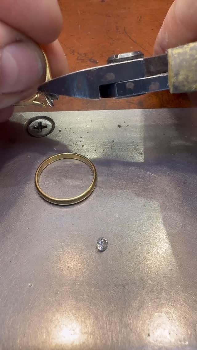 This ring began with family pieces brought into our Adelaide atelier—heirloom gold carefully melted down and re-formed, then shaped entirely by hand into a wedding band with renewed purpose.
Fully hand-made jewellery is becoming increasingly rare, yet its value endures. Each stage of the process is guided by our jeweller’s trained eye and practiced hands—An approach that yields exceptional integrity, longevity, and a level of refinement that cannot be replicated by mass production.
There is something profoundly human about creating a piece this way: deliberate, meticulous, and connected to the person who will wear it.
Thank you for entrusting us with materials that hold meaning and allowing us to craft them into something that will endure.
#adelaidejeweller #weddingring #adelaideweddings #australianjeweller #customjewellery #gold #handcraftedjewellery #australianmade #jewelleryremodelling #disappearingtrades #martinrogersjewellers