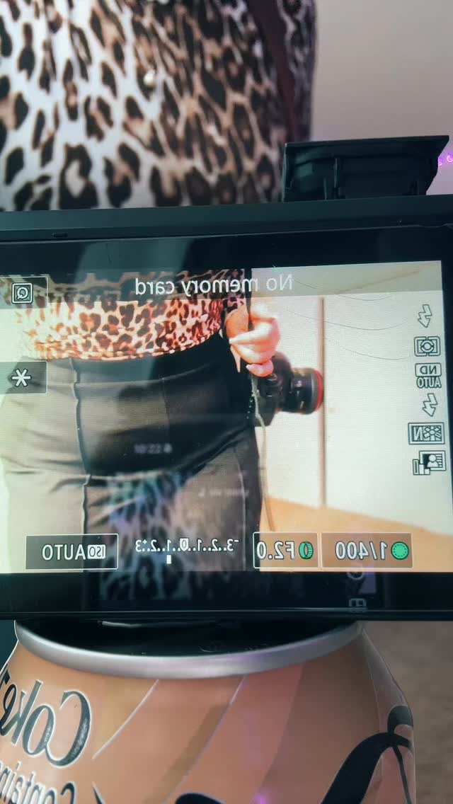 your photographer and a coke can