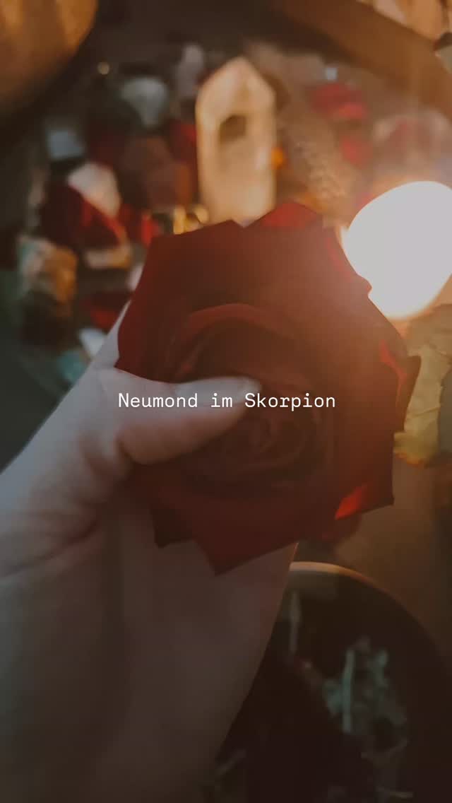 Ein Mond, der uns flüstert:
Lass los, was dich klein hält.
Tauche tiefer, als du dich bisher getraut hast.
Und dann…werde wahr.
Mit dieser Energie heute fühlt es sich an wie ein inneres Aufbrechen - nicht nach oben, sondern nach innen.
Für alle, die die Tiefe lieben 🖤🌑🦂