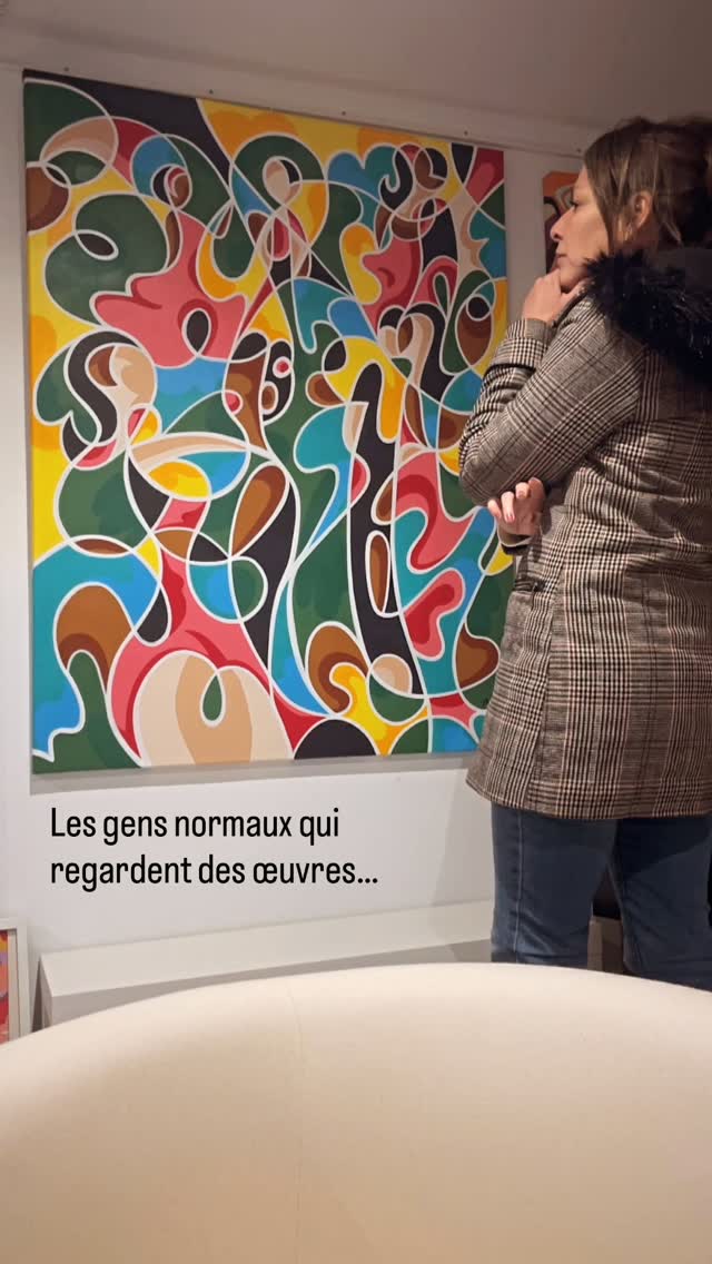 🎨 𝗟𝗲𝘀 𝗴𝗲𝗻𝘀 𝗻𝗼𝗿𝗺𝗮𝘂𝘅 𝗩𝗦 𝗹𝗲𝘀 𝗮𝗿𝘁𝗶𝘀𝘁𝗲𝘀 … 😅
Si t’as aimé, abonne-toi ! 🙌
👉 Œuvre « Le Bal » dispo sur mon site 50nuancesdemarguerite.com
•
•
•
#artistepeintre #artmoderne #tableau #peinture #50nuancesdemarguerite #maguyvaz