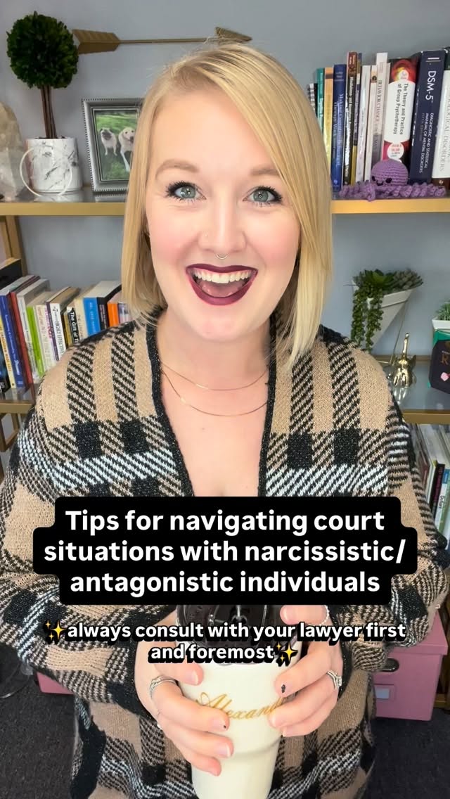 With ☕️ for Convos
.
Navigating a toxic individual while moving through the court system.
✨Watch for more & consult with your attorney✨
.
.
WANNA STAY M.A.D.?!👇
💻 ECOURSES: Get tools to help you heal from narcissistic family dynamics and level up your self-care (LINK IN BIO).
.
👚MERCH: Mugs, apparel (sizes S-3XL), & more (LINK IN BIO).
.
🗞 NEWSLETTER: Don’t miss the newsletter when it drops! Sign up for the The M.A.D. Beyond newsletter today to stay M.A.D. (LINK IN BIO).
.
🛋 THERAPY: @themadtherapy (https://www.instagram.com/themadtherapy/) IA/IL/FL
.
🧠 Social media is not therapy. All posts on The M.A.D. Beyond’s social media accounts are for educational purposes only and are not a replacement or substitution for mental health services. Read the disclaimer to at TheMADBeyond.com (http://themadbeyond.com/) to learn more.
.
.
.
#themadtherapy #themadtherapist #coffee #conversation #manipulation #toxicrelationship #trauma #court #custody #seeklegalcounsel #narcissisticabuse #narcissist #narcissisticfamily #narcissisticparent #unhealthyrelationship #narcissisticabusesurvivor #narcissisticabuserecovery #narcissism #abuse #toxic #toxicfamily #emotionalabuse #childhoodtrauma #mentalhealthprofessional #mentalhealthawareness #mentalhealth #mentalhealthadvocate #mentalhealthmatters #mental
