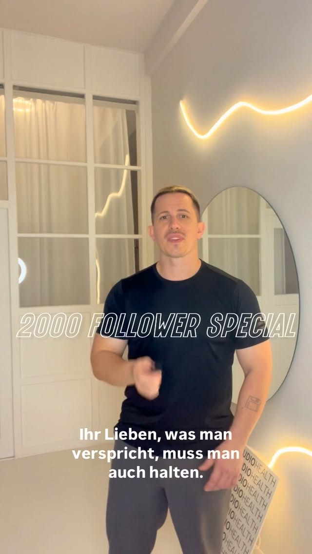 🔥Share jetzt dieses Reel in deiner Story um einen Platz in einer Masterclass deiner Wahl zu Gewinnen!
🏆 Der/Die Gewinner/in wird von mir benachrichtigt!
📅 Das Gewinnspiel endet am 25.11.2025!
Hier findest du die nächsten Masterclass Termine und alle Infos:
➡️ 31.01.2026 // Upperbody Masterclass - Alles für deinen Oberkörper
➡️ 27.02.2026 // Lowerbody Masterclass - Die wichtigsten Übungen für deinen Unterkörper
➡️ mehr Infos: Coach-julian.de/seminare
#personaltrainingstuttgart