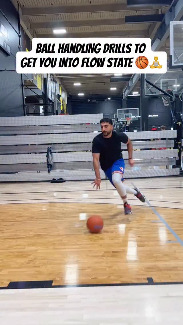 Will you execute these exact moves in a game? Probably not. But becoming a better ball handler and a shiftier player doesn’t come from only practicing basic dribble patterns.
To unlock new movement patterns and expand your skill set, you need to expand your ball-handling routine. Unorthodox drills like these grow your movement library, sharpen your timing, and improve your ball control at game speed. They help you become more fluid, more creative, and more confident with the ball in your hands. It adds a bit of “swagger” so you can get into that flow state easier.
Watch guys like Kyrie or Steph warm up — half the time it looks like they’re freestyling and just having fun with it. That looseness preps them to be more fluid and free-flowing. It activates your nervous system to execute in all kinds of ways.
Structure and “game like” drills are important, but don’t be afraid to have fun and add some swagger into your workouts‼️🏀
#basketballtraining #basketballdrills #ballhandlingdrills #handles #basketballtips #basketballworkout #ballhandling