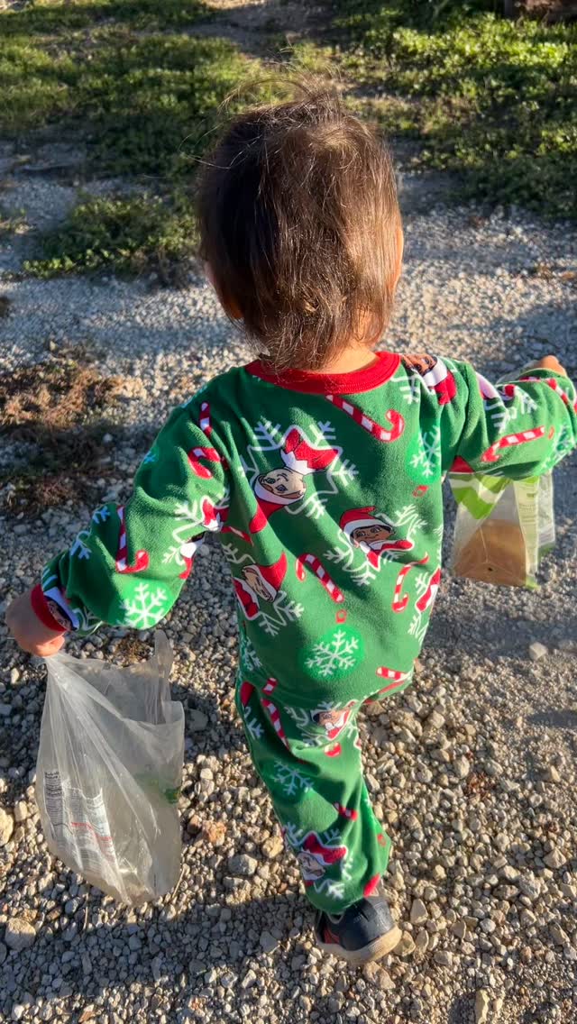 Sharing leftovers and Christmas cheer🎅