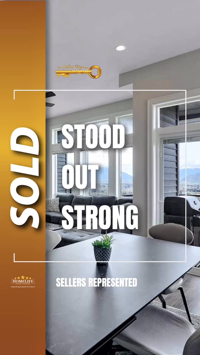 Scott doesn’t like to brag - but I will! THIS is what strategic selling looks like!
.
In a sea of ten other active homes within the same community, ours was the only one that sold. While others lingered, we moved fast—priced right, showed often, closed smoothly.
.
We delivered results when timing mattered most.
.
If you MUST sell in this market, make you have an Experienced Team working for you! Are you ready to outpace the market? Let’s talk.
.
📞 Grace Luzande 778.628.4530
📞 Scotty Romey 604.723.7653
📞 Kevin Banting 604.440.7608
The Golden Key Group
Homelife Benchmark Titus Realty
📹 Video by: @graceluzande
#thegoldenkeygrouprealty #realestate #realtor #invest #buy #sell #opportunity #beautifulbritishcolumbia #realestatebc
#fraservalley #vancouverrealestate #moneymoves #realestateinvestments #developer #development #money #investments #future #openingdoorsofopportunity
#scottromey #danielromey #graceluzande #thegoldenkeygrouprealty #homelifebenchmarktitus #surrey #langley #planforretirement #family #future #success