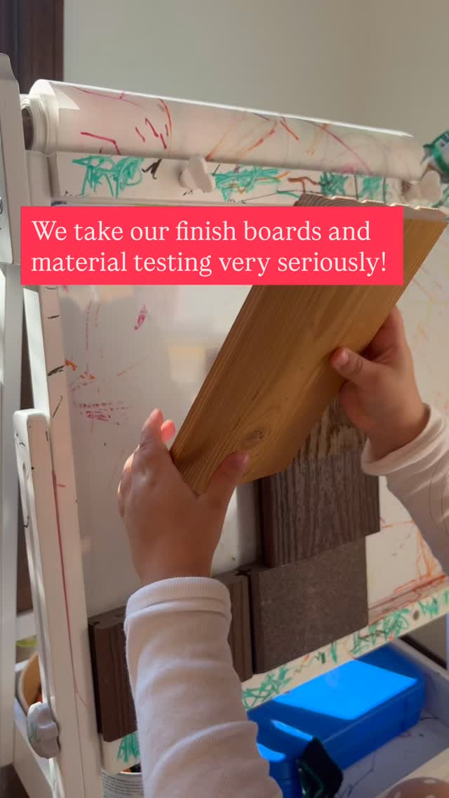 Interior design is serious work. And also a lot of fun!