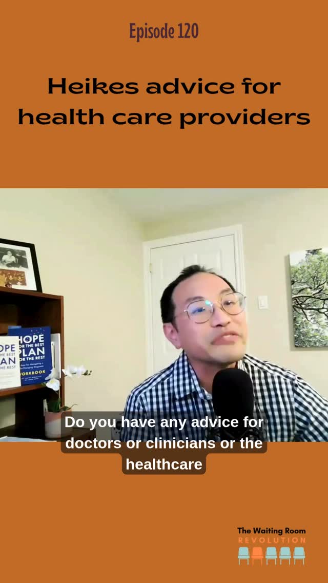 Not to make the others jealous... but our favourite question❓ When we ask patients and families their advice for health care providers ✨
Link in Bio to watch and listen!