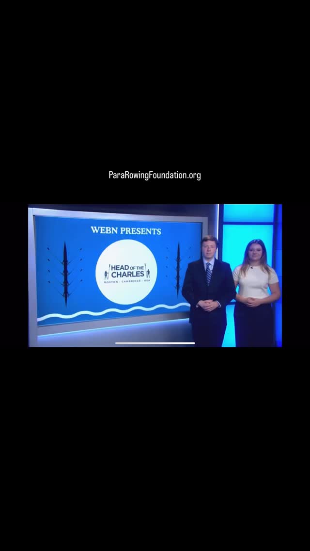 Thanks to local newsgroup WEBN for the platform to share the Para Rowing Foundation story and our support of para athletes.
Here’s the snippet from the ‘special’ they created for Head of the Charles 2025.
Watch the whole piece here: https://youtu.be/8Yh2-pscIMU
#ParaRowing #everyBODYrowing #HOCR #HeadOfTheCharles