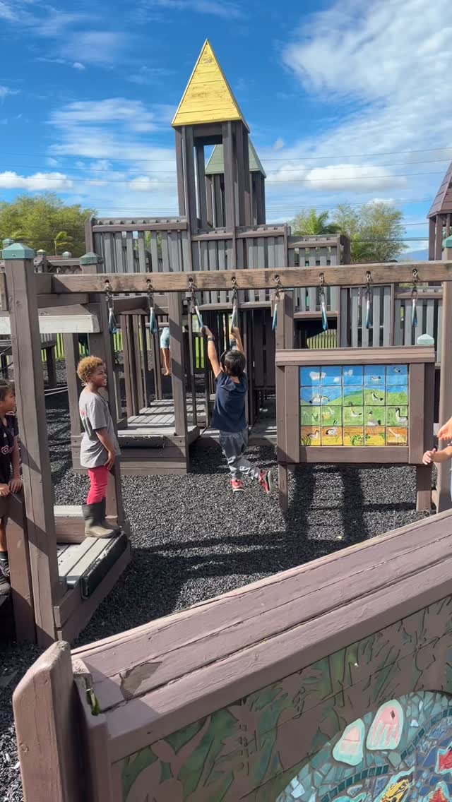 When the lo‘i day gets cancelled… we add a little twist.
At Pono Outdoor Program, we never go to playgrounds. Our philosophy has always been that the ‘āina provides the richest classes, the truest teachers, and the most creative tools. But once a year, our council makes a collective choice:
a genuine park day — swings, towers, slides, all of it.
And every time, I’m reminded of something powerful.
Our keiki, ages 6–16, who spend their days climbing trees, wading through streams, harvesting, exploring forests, and learning through nature… still light up with joy when they’re given the chance to just be kids on a playground.
No phones.
No movies.
No social media.
No pressure.
No structured activities.
Just raw, organic childhood.
They climb. They fall. They conquer fears. They cheer each other on. They run through obstacles with confidence they built in the wild. They reconnect to a part of themselves that society often forgets to nurture — their inner child.
And in that space, I see exactly why this program exists.
Because whether on the lo‘i or the playground, learning happens when children feel free.
This is what education should be:
unstructured, joyful, rooted in experience, and filled with moments that let kids rediscover who they are.
Once a year, we return to the playground —
and every time, the keiki remind us what it means to truly grow.#ponooutdoorprogram #keikiadventures #mauihomeschoolcommunity #outdooreducationprograms #outdoorlearning